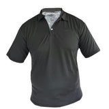 Playera Polo Hydrocolor Fit Hombre. Black