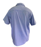 Camisa RIVER Hombre Manga corta. VIOLET Lafshield