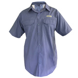 Camisa RIVER Hombre Manga corta. VIOLET Lafshield